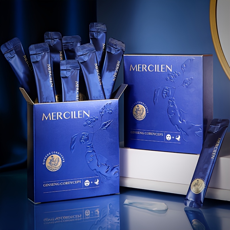 Luxury Skincare Treatments - MERCILEN Ginseng Cordyceps Collagen Luxurious Firming