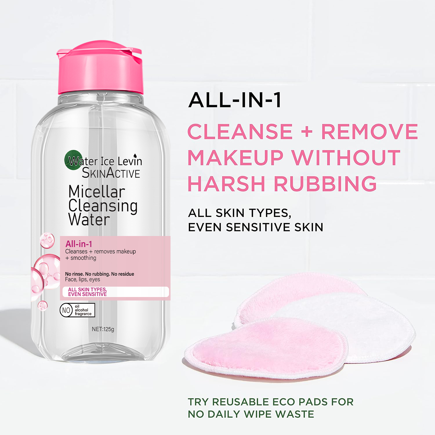 Micellar Water 3-in-1 125ml -  - Ceramide Complex Cream ulasan dan harga