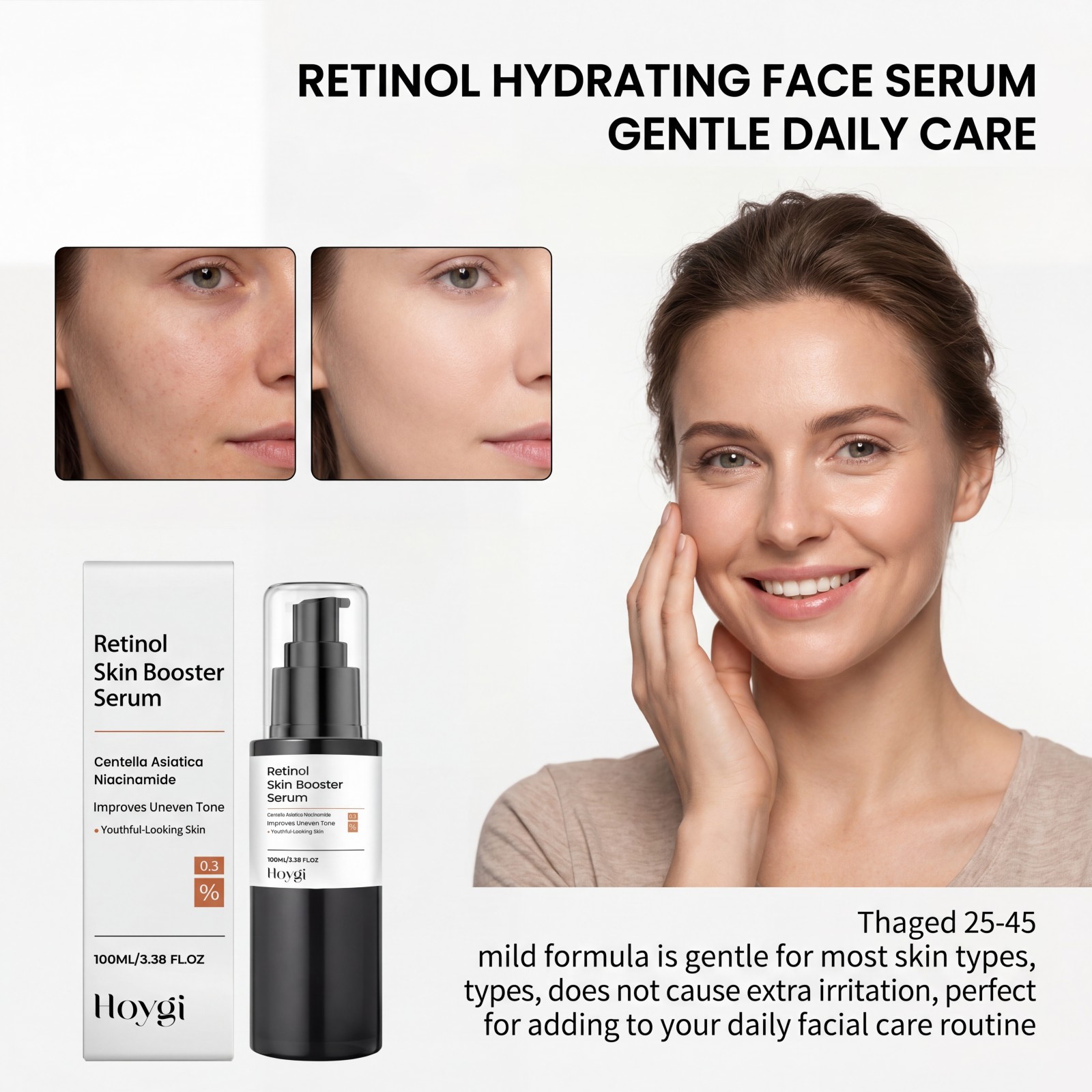 Serum Retinol 100ml, Serum Waj - The Ordinary Serum Hyaluronic Acid ulasan dan harga