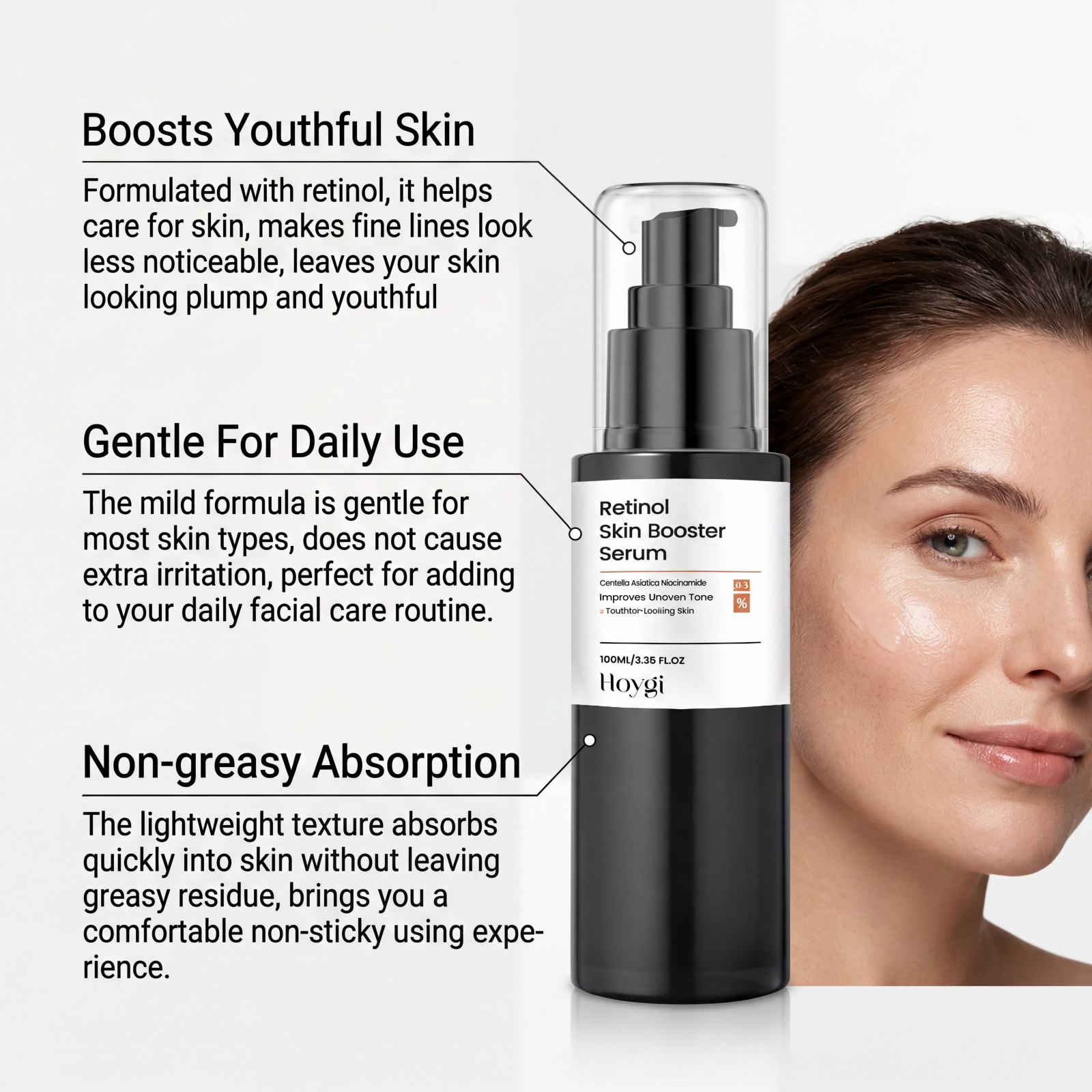 Serum Retinol 100ml, Serum Waj - The Ordinary Serum Hyaluronic Acid ulasan dan harga