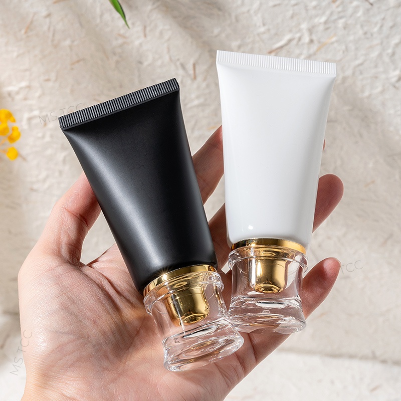 10 Buah 50Ml Tabung Pencet Pla - Luxury Skincare Packaging Wholesale ulasan dan harga