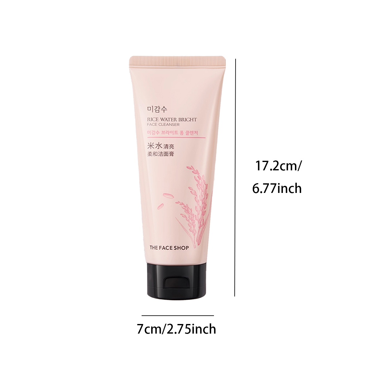 THE FACE SHOP RICE WATER BRIGH - Luxury Skincare Cleanser ulasan dan harga