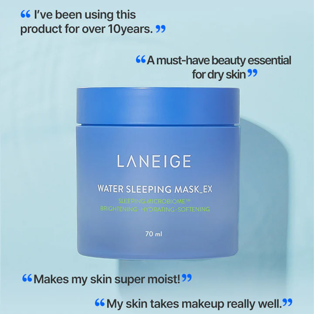 LANEIGE Water Sleeping Mask 70 - Luxury Skincare Treatments ulasan dan harga