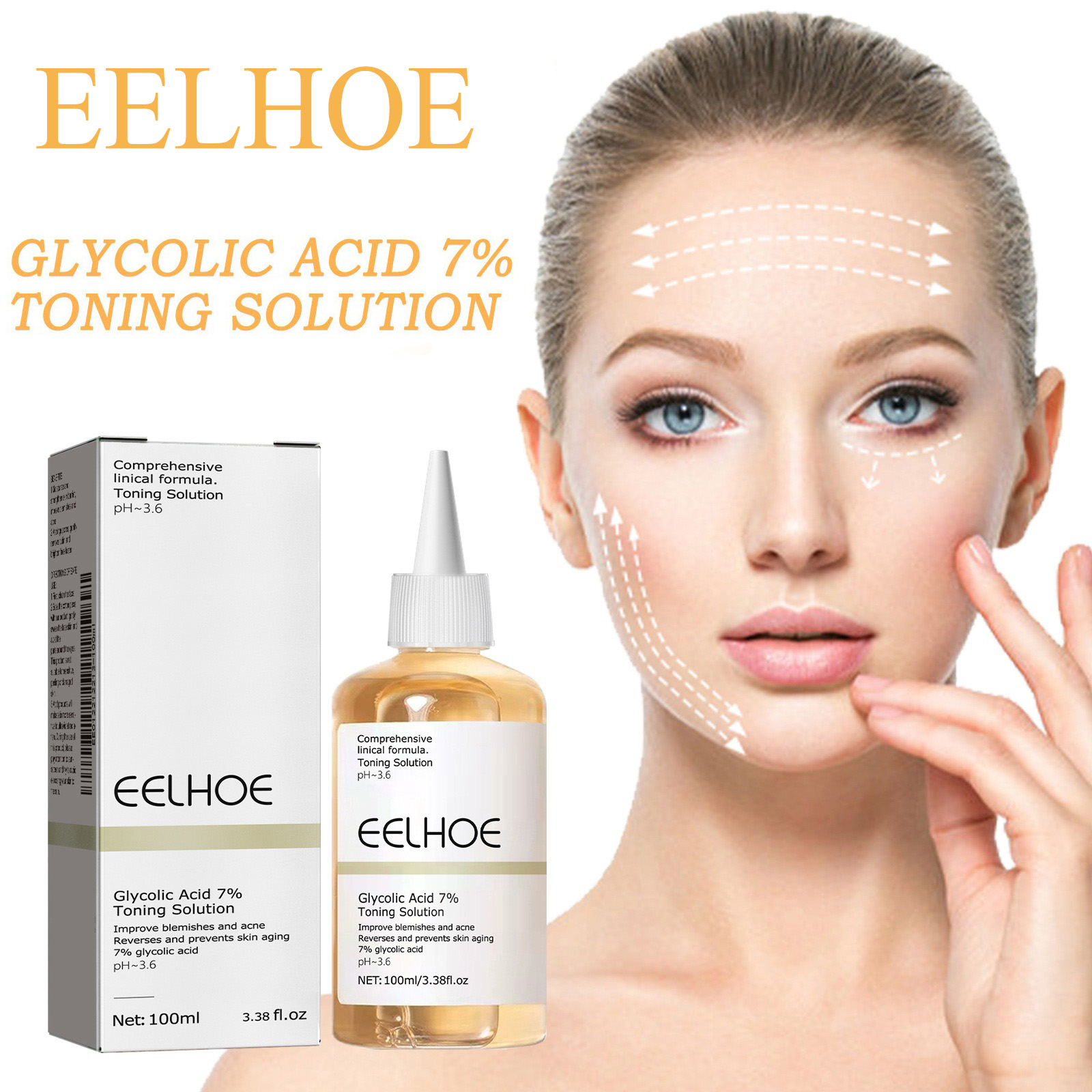 Asam Glikolat 7% Solusi Toning - The Ordinary Serum Hyaluronic Acid ulasan dan harga